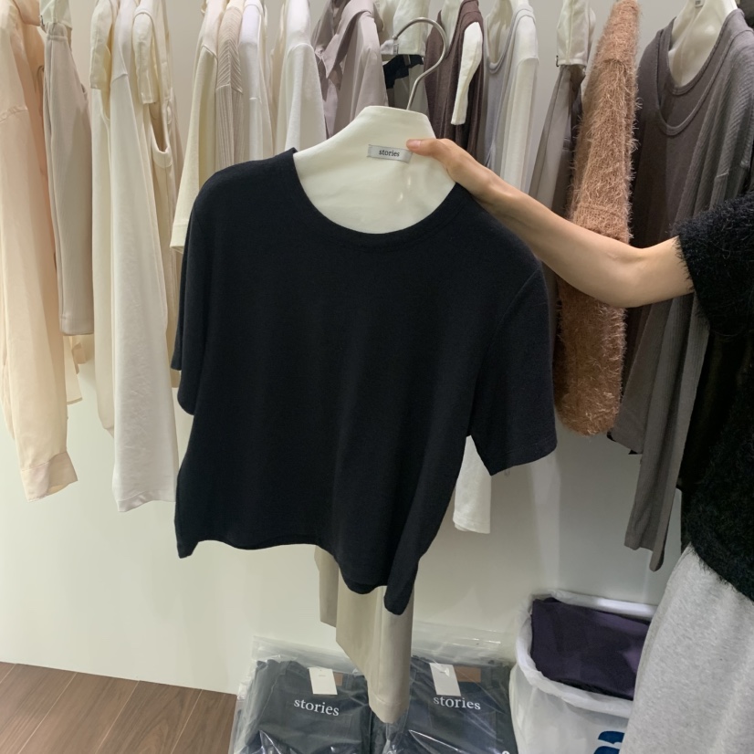 STORIES韓國直郵女士新款休閑推薦人氣熱賣真品時尚T恤STORIEST恤圖色3