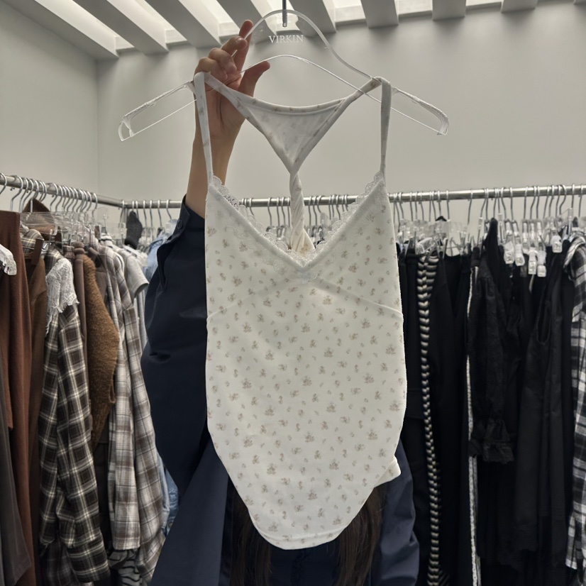VIRKIN東大門代購女士新款真品休閑熱賣時尚吊帶背心無袖VIRKIN吊帶/背心圖色1