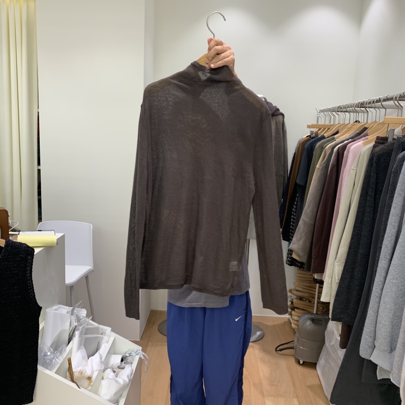 GOLDEN MARKET東大門代購女士新品真品熱賣時尚人氣長袖T恤GOLDEN MARKET長袖T恤圖色2棕色