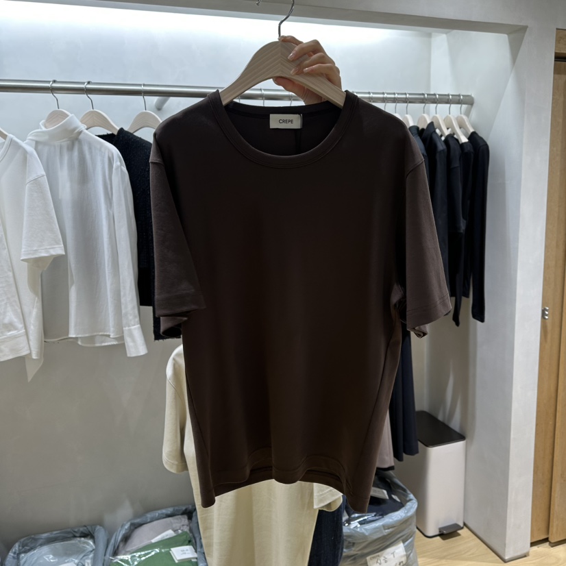 CREPE韓國直郵女士新品真品熱賣人氣推薦休閑時尚T恤CREPET恤圖色4