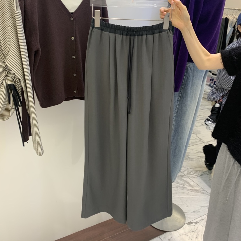 STORIES東大門直郵女士新品人氣熱賣時尚真品休閑休閑褲條紋STORIES休閑褲圖色1