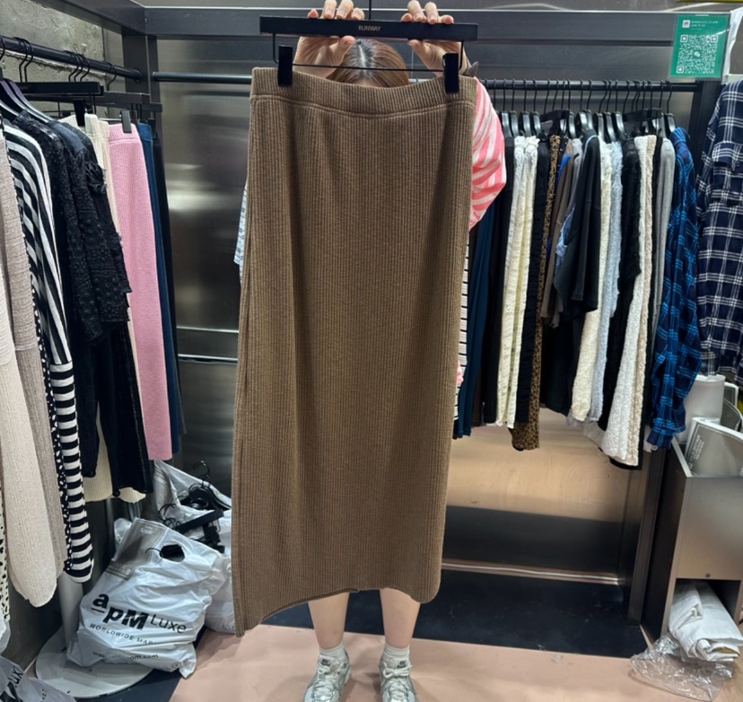 RUNWAY-런웨이東大門代購女裝新品時尚休閑半身裙中短裙RUNWAY半身裙/中短裙圖色3