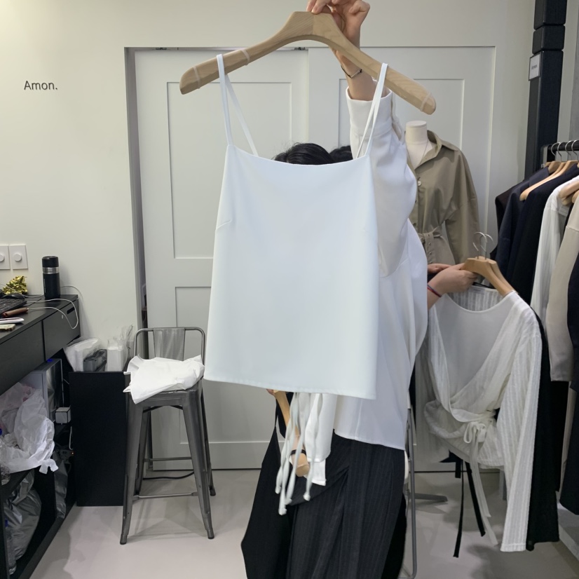 AMON東大門實拍女裝新品熱賣人氣時尚推薦休閑真品吊帶背心AMON吊帶/背心圖色1