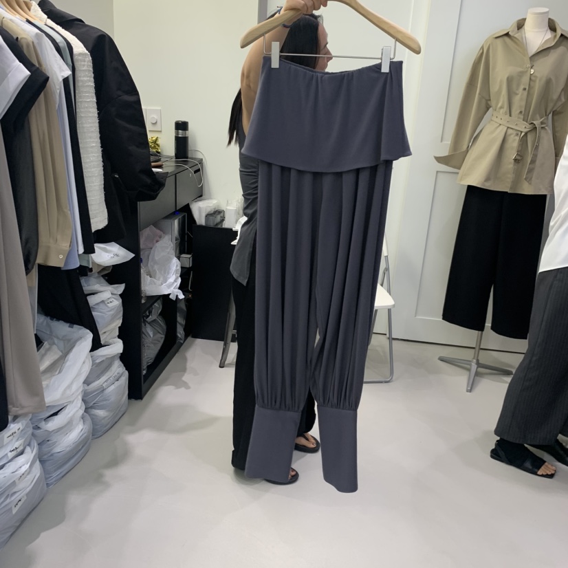 AMON韓國代購女士新款熱賣真品人氣時尚推薦休閑裙褲AMON裙褲圖色1墨