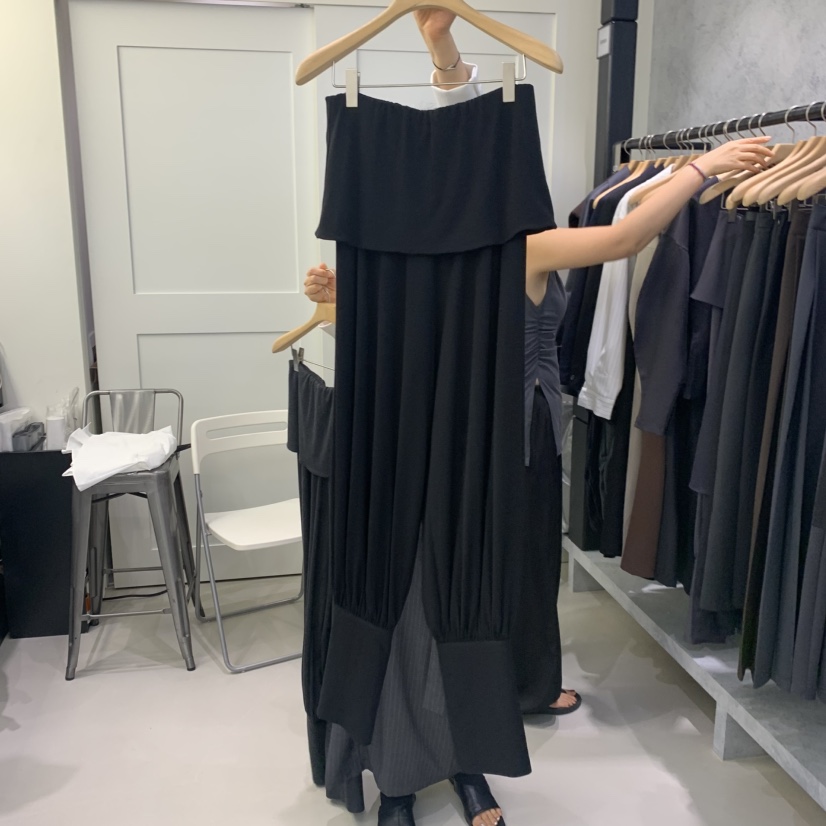 AMON韓國代購女士新款熱賣真品人氣時尚推薦休閑裙褲AMON裙褲圖色3黑