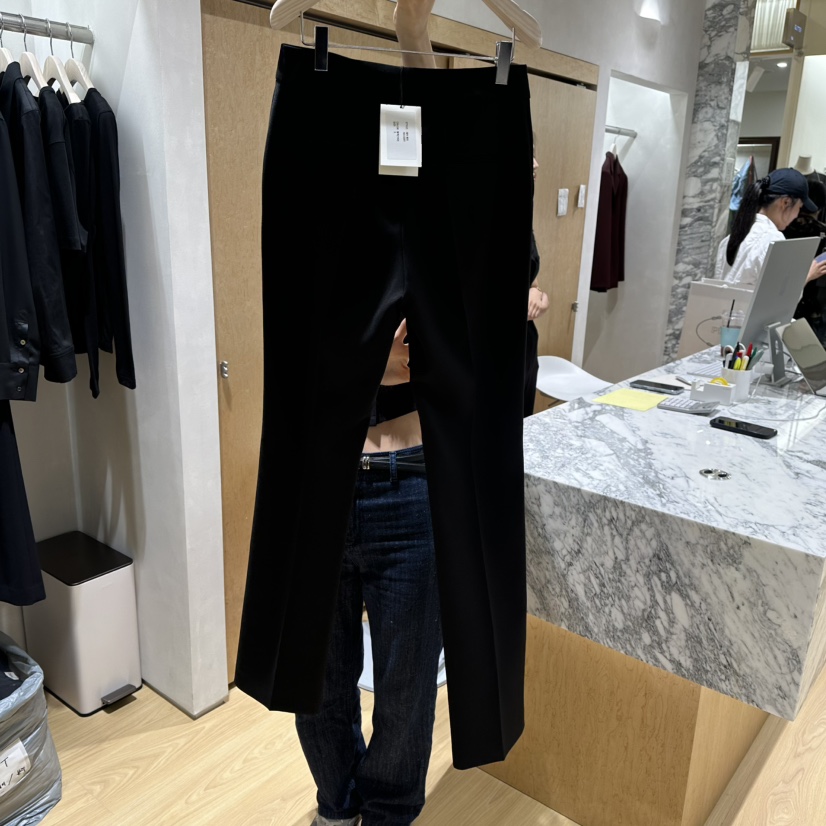 CREPE東大門直郵女士新款熱賣真品推薦時尚人氣休閑休閑褲CREPE休閑褲圖色3黑色