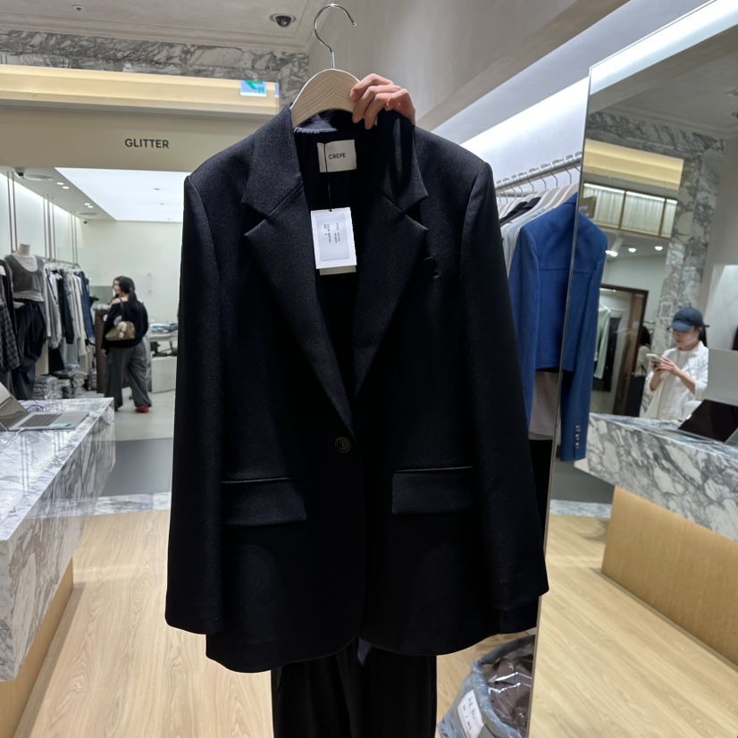 CREPE東大門實拍女士新品時尚真品熱賣人氣休閑推薦西裝西服CREPE西裝/西服圖色2