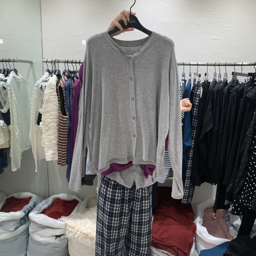 RUNWAY-런웨이韓國直郵女士新品熱賣人氣休閑針織衫開衫RUNWAY針織衫圖色2
