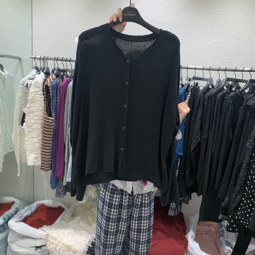 RUNWAY-런웨이韓國直郵女士新品熱賣人氣休閑針織衫開衫RUNWAY針織衫圖色3