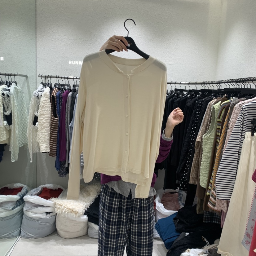 RUNWAY-런웨이韓國直郵女士新品熱賣人氣休閑針織衫開衫RUNWAY針織衫圖色5