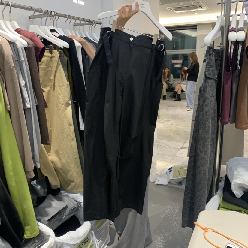 THE FIRST韓國代購女士新品人氣休閑推薦真品時尚休閑褲THE FIRST休閑褲圖色3