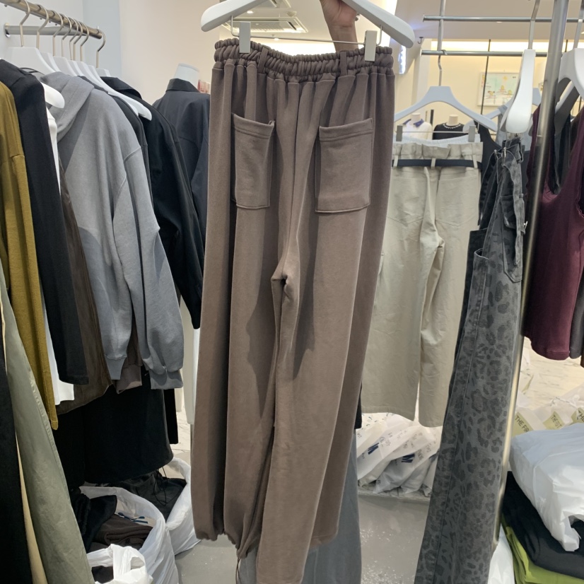 THE FIRST韓國直郵女裝新品時尚真品休閑推薦人氣休閑褲THE FIRST休閑褲
