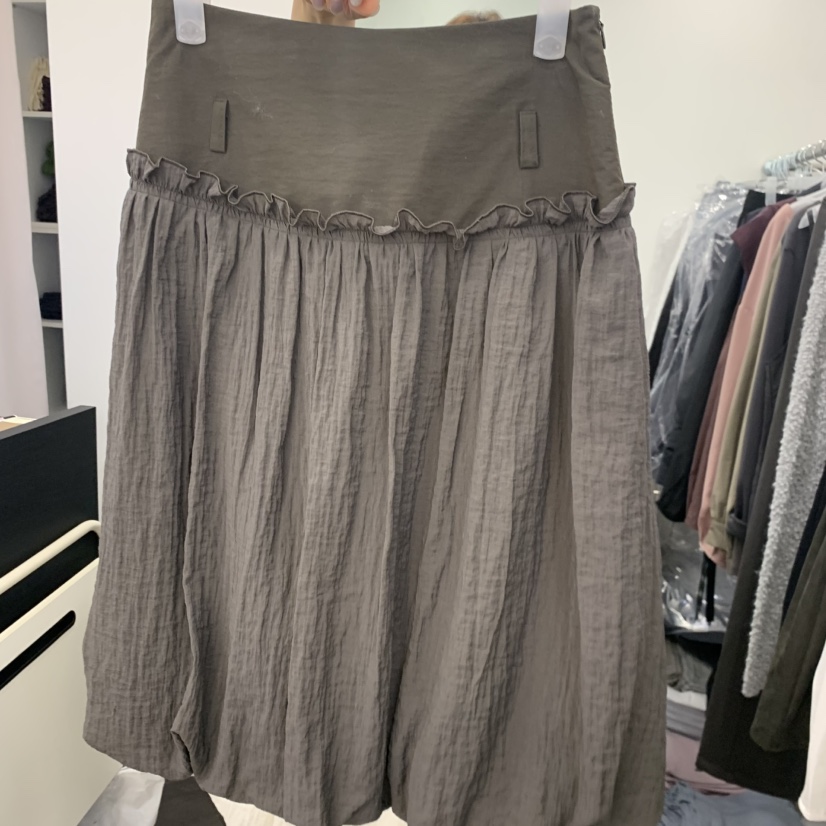 OWNS東大門代購女士新品休閑時尚人氣真品熱賣半身裙中短裙OWNS半身裙/中短裙圖色3棕色
