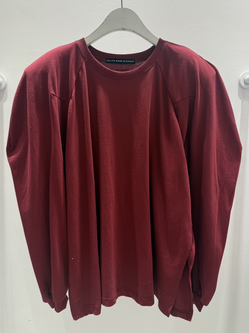 BELITA-L東大門代購女士新品時尚人氣熱賣真品休閑長袖T恤BELITA長袖T恤圖色2