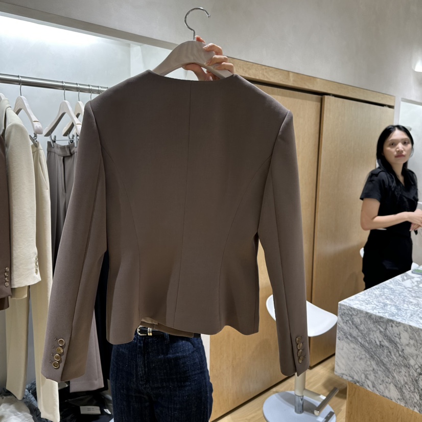 CREPE韓國直郵女裝新品休閑真品推薦時尚熱賣人氣西裝西服CREPE西裝/西服