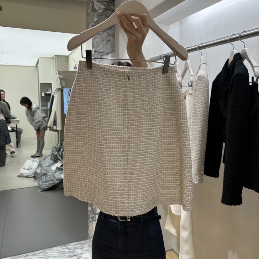 CREPE東大門代購女裝新品真品推薦時尚熱賣休閑半身裙中短裙CREPE半身裙/中短裙