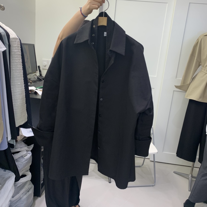 AMON東大門實拍女士新品時尚真品人氣熱賣襯衫蕾絲衫含腰帶AMON襯衫/蕾絲衫圖色3