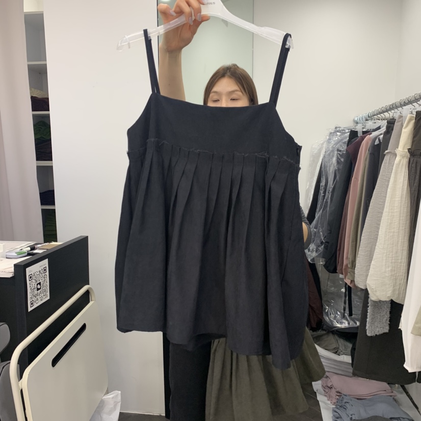 OWNS東大門實拍女裝新款休閑時尚人氣推薦熱賣真品吊帶背心OWNS吊帶/背心圖色1黑
