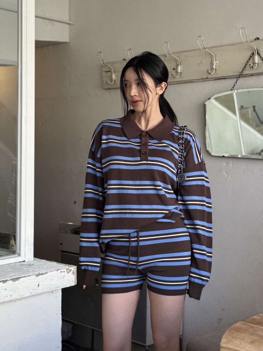 ANOTHER AVENUE東大門實拍女裝新品休閑時尚推薦人氣套裝ANOTHER AVENUE套裝