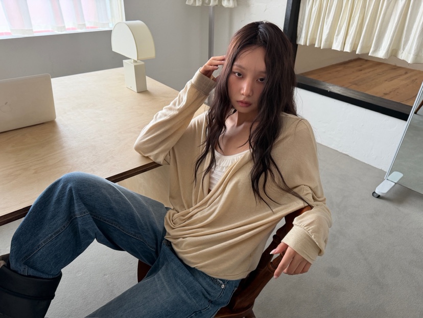 AWESOME SAUCE東大門代購女裝新品熱賣休閑人氣真品長袖T恤AWESOME SAUCE長袖T恤