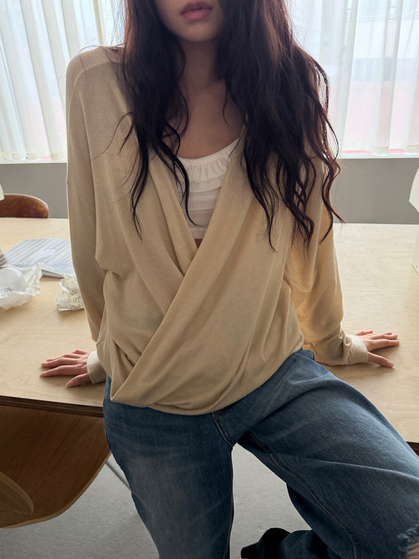 AWESOME SAUCE東大門代購女裝新品熱賣休閑人氣真品長袖T恤AWESOME SAUCE長袖T恤
