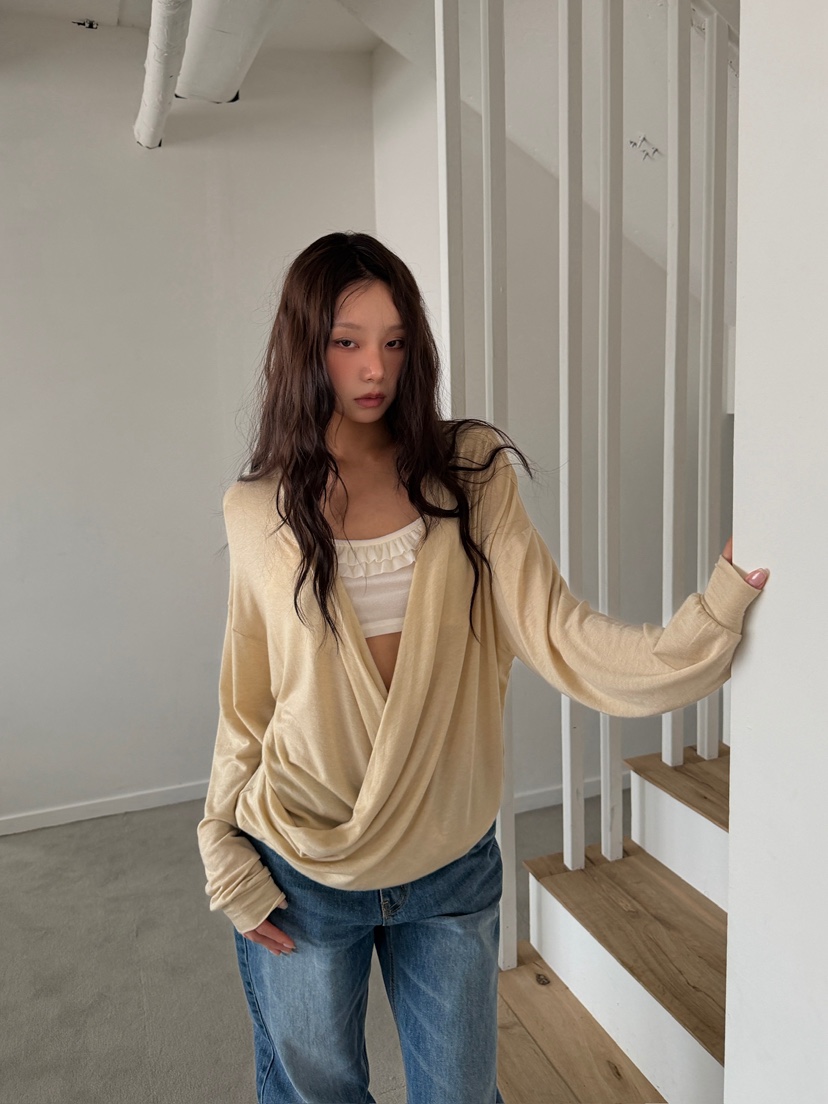 AWESOME SAUCE東大門代購女裝新品熱賣休閑人氣真品長袖T恤AWESOME SAUCE長袖T恤