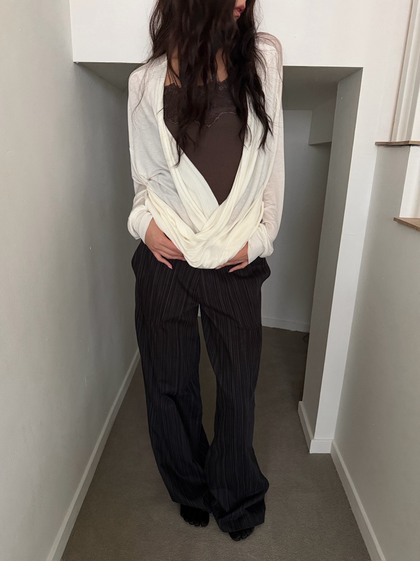 AWESOME SAUCE東大門代購女裝新品熱賣休閑人氣真品長袖T恤AWESOME SAUCE長袖T恤圖色3
