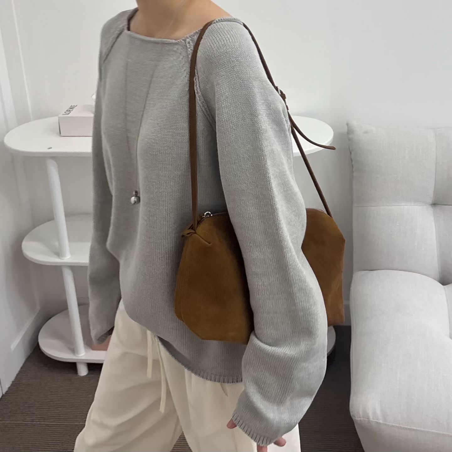 MINIMALGROUND/VIVAGLAM韓國直郵女裝新品休閑人氣針織衫MINIMALGROUND/VIVAGLAM針織衫圖色2