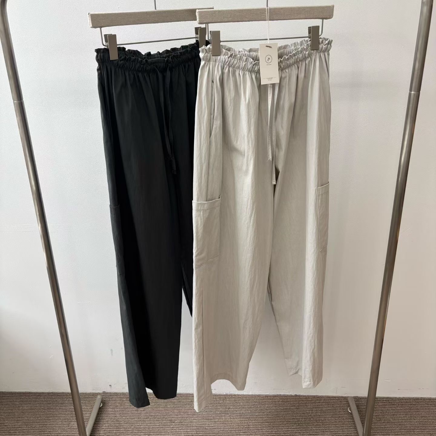 MINIMALGROUND/VIVAGLAM東大門直郵女士新品推薦休閑褲口袋MINIMALGROUND/VIVAGLAM休閑褲