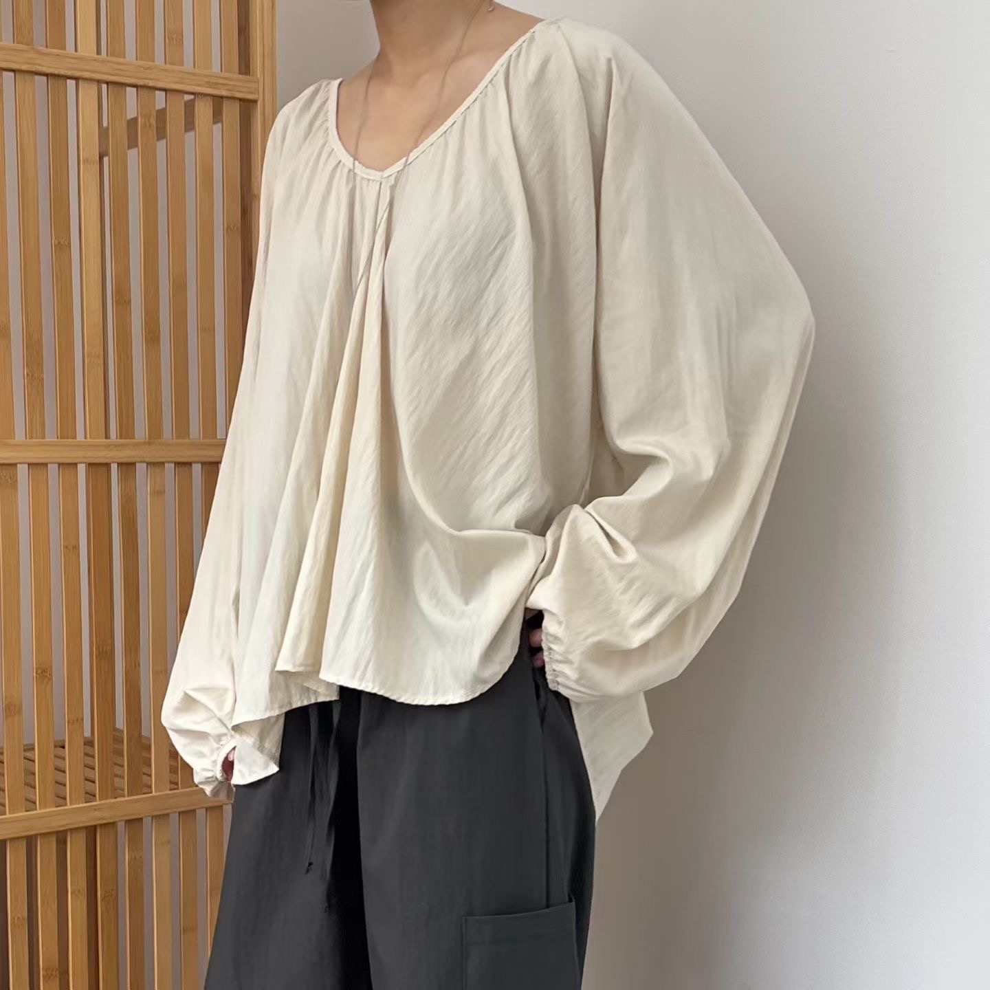 MINIMALGROUND/VIVAGLAM韓國直郵女士新品時尚襯衫蕾絲衫MINIMALGROUND/VIVAGLAM襯衫/蕾絲衫圖色2