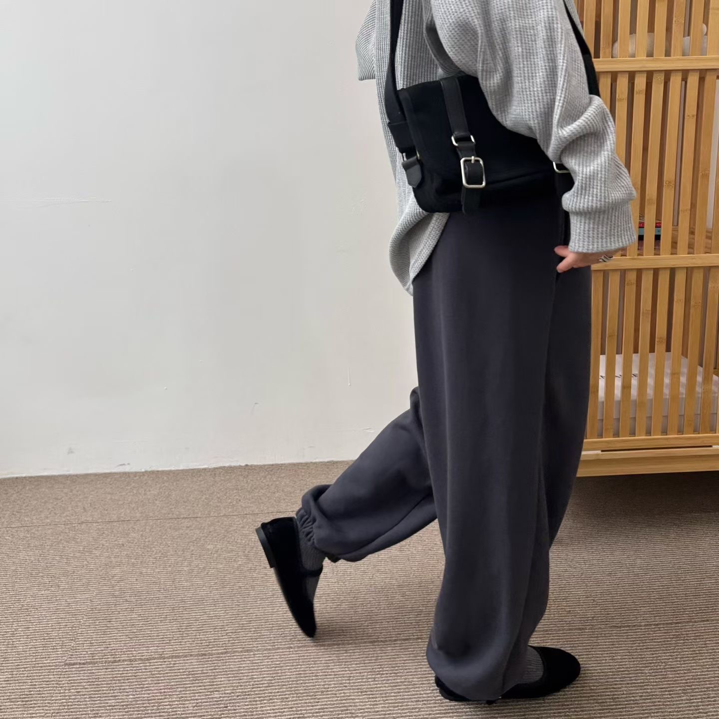 MINIMALGROUND/VIVAGLAM韓國直郵女裝新品休閑休閑褲運動MINIMALGROUND/VIVAGLAM休閑褲