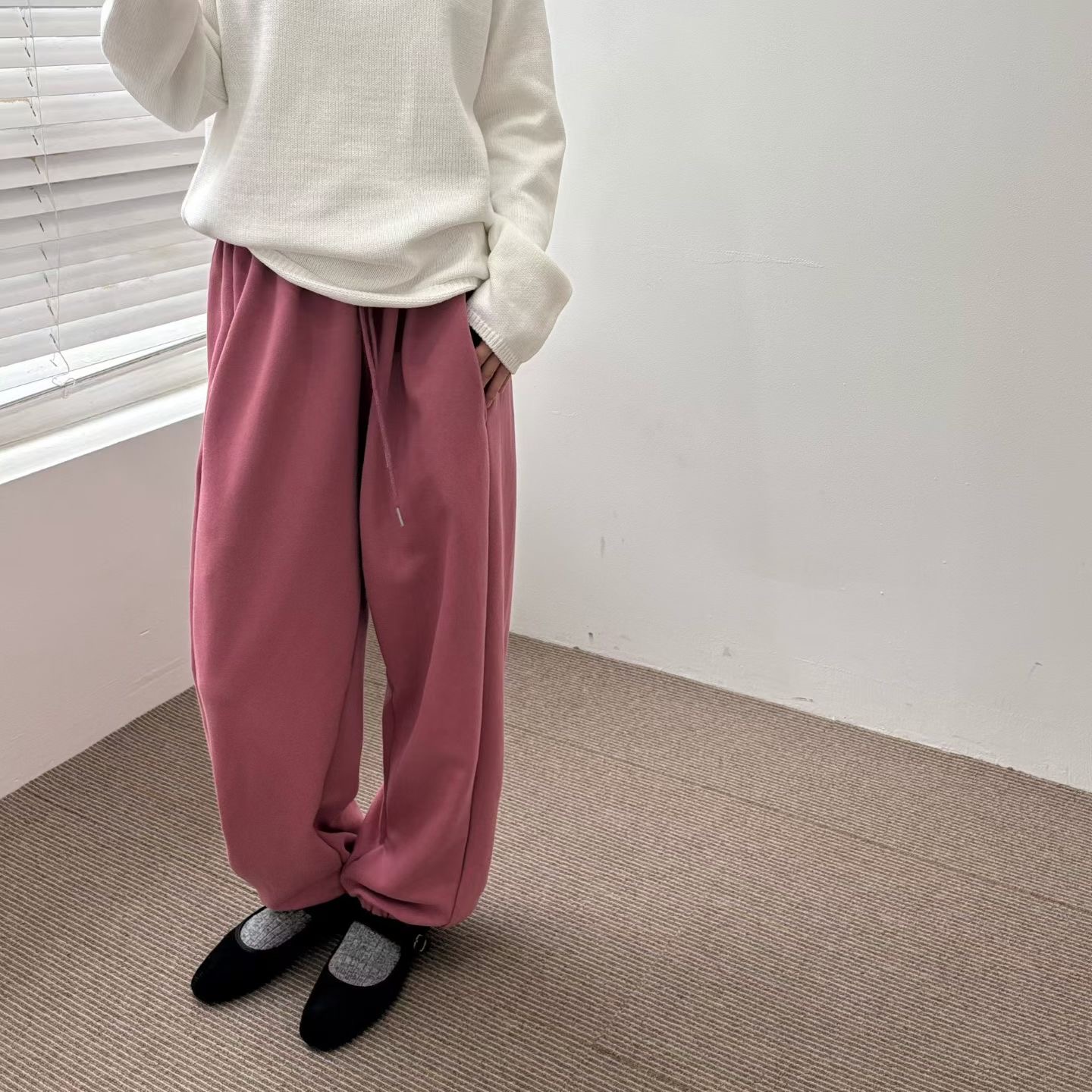 MINIMALGROUND/VIVAGLAM韓國直郵女裝新品休閑休閑褲運動MINIMALGROUND/VIVAGLAM休閑褲圖色1
