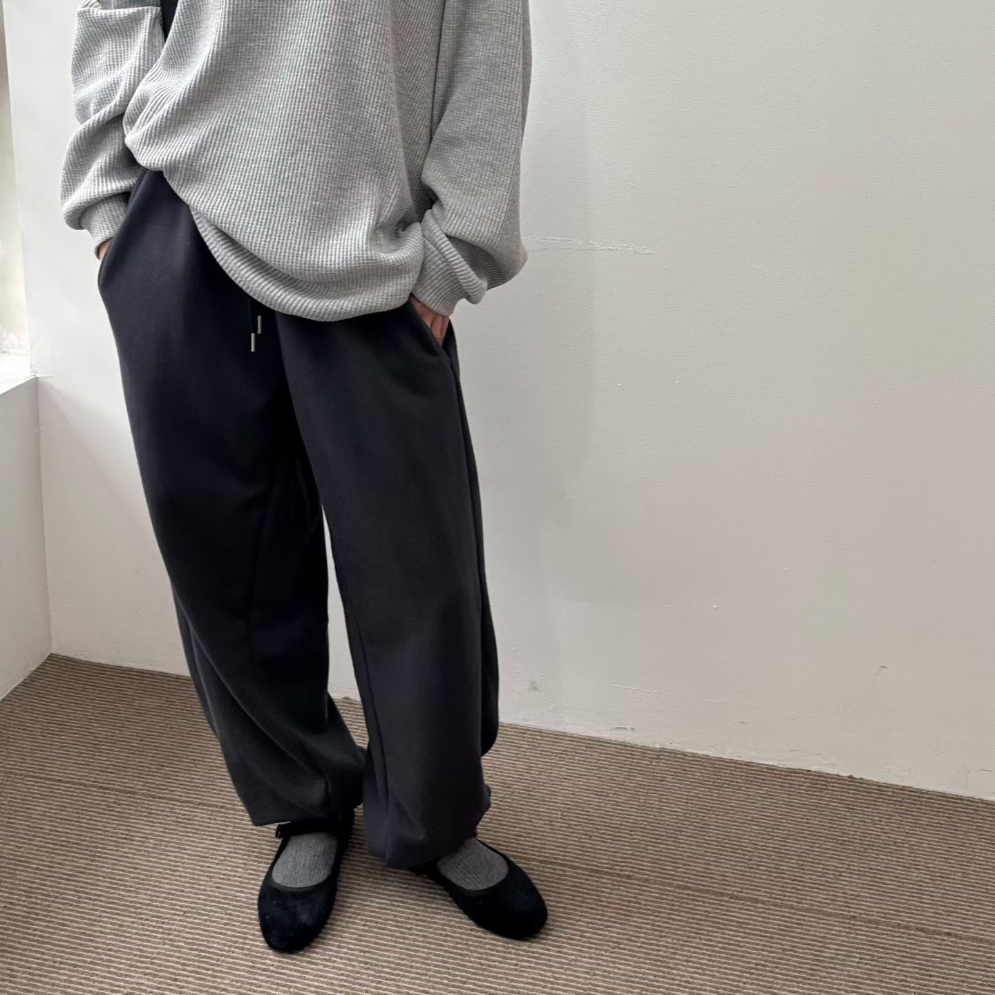 MINIMALGROUND/VIVAGLAM韓國直郵女裝新品休閑休閑褲運動MINIMALGROUND/VIVAGLAM休閑褲圖色2