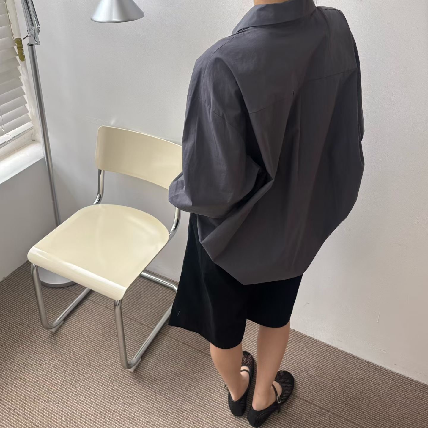 MINIMALGROUND/VIVAGLAM韓國代購女士新款推薦襯衫蕾絲衫棉MINIMALGROUND/VIVAGLAM襯衫/蕾絲衫