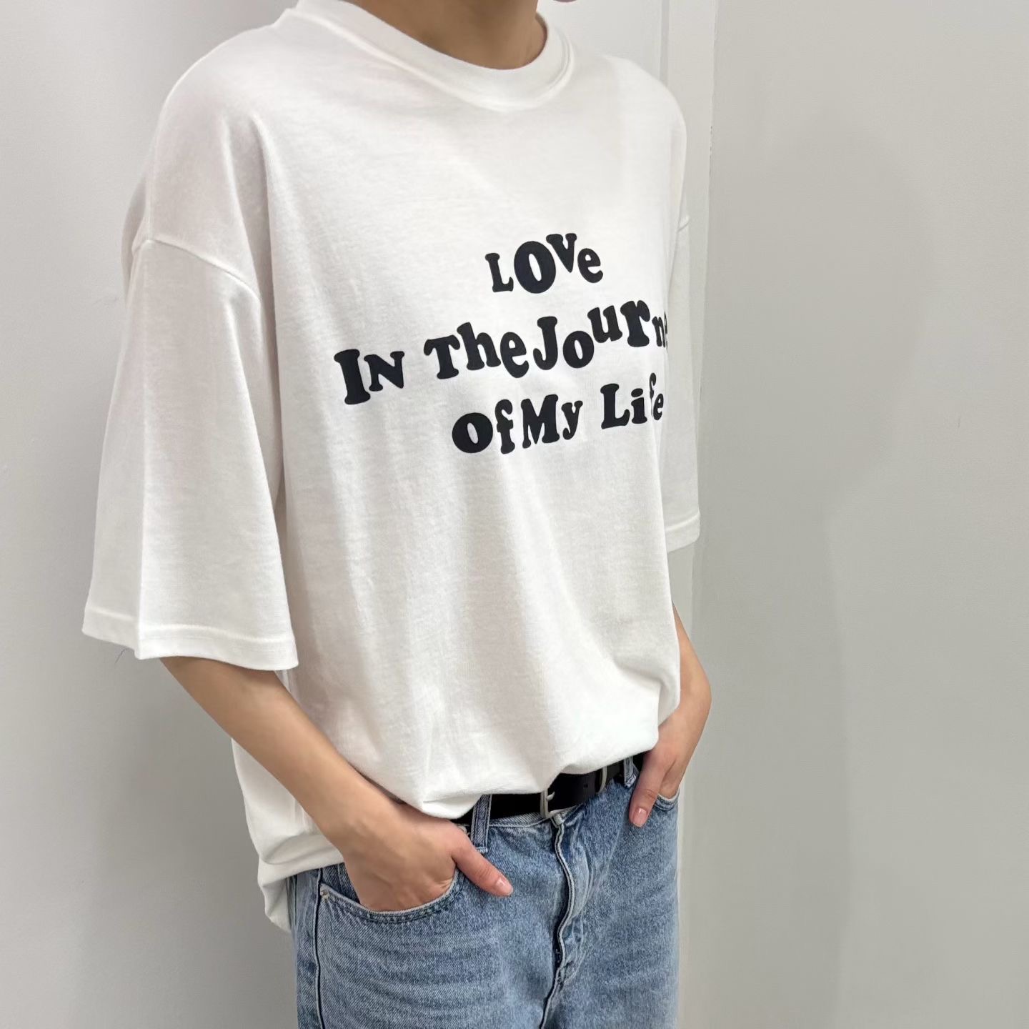 MINIMALGROUND/VIVAGLAM東大門直郵女裝新品人氣時尚T恤MINIMALGROUND/VIVAGLAMT恤圖色1
