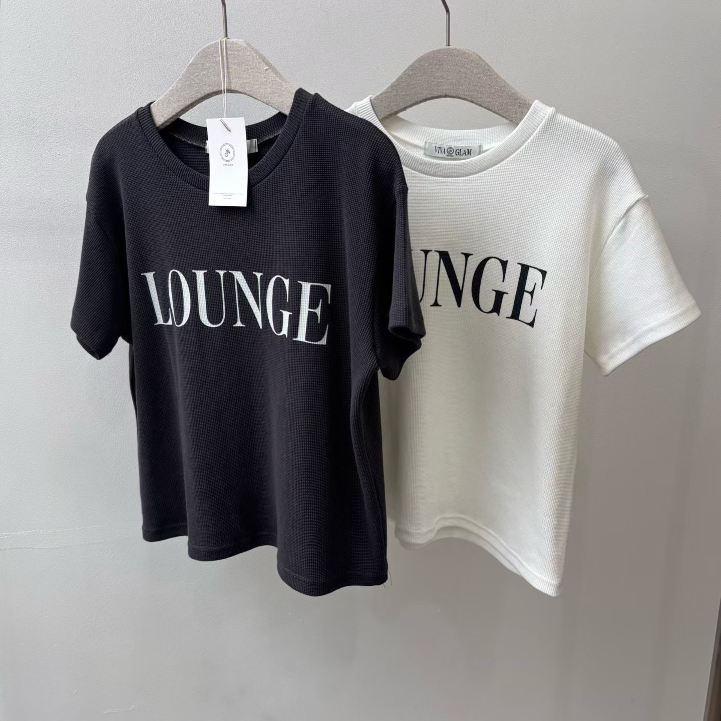 MINIMALGROUND/VIVAGLAM東大門直郵女裝新款推薦熱賣T恤MINIMALGROUND/VIVAGLAMT恤