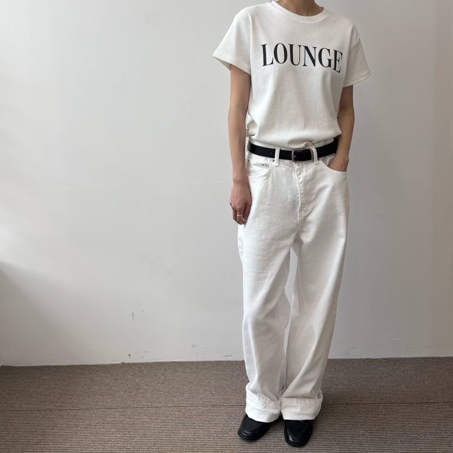 MINIMALGROUND/VIVAGLAM東大門直郵女裝新款推薦熱賣T恤MINIMALGROUND/VIVAGLAMT恤
