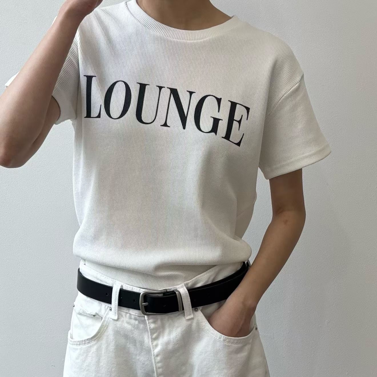 MINIMALGROUND/VIVAGLAM東大門直郵女裝新款推薦熱賣T恤MINIMALGROUND/VIVAGLAMT恤圖色1