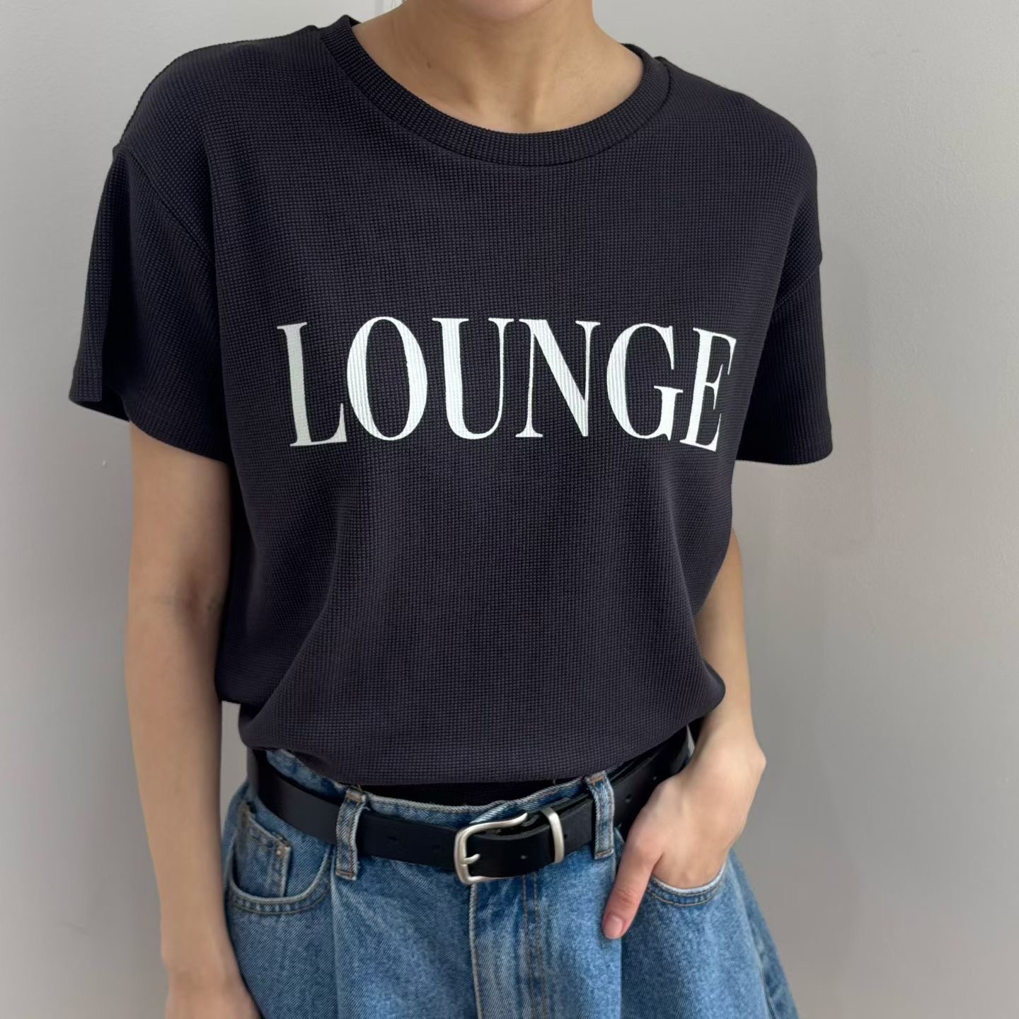 MINIMALGROUND/VIVAGLAM東大門直郵女裝新款推薦熱賣T恤MINIMALGROUND/VIVAGLAMT恤圖色2