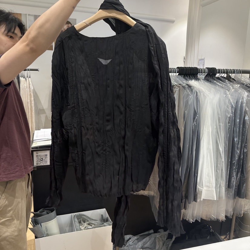 aube nunt東大門實拍女士新品熱賣人氣襯衫蕾絲衫含圍巾aube nunt襯衫/蕾絲衫