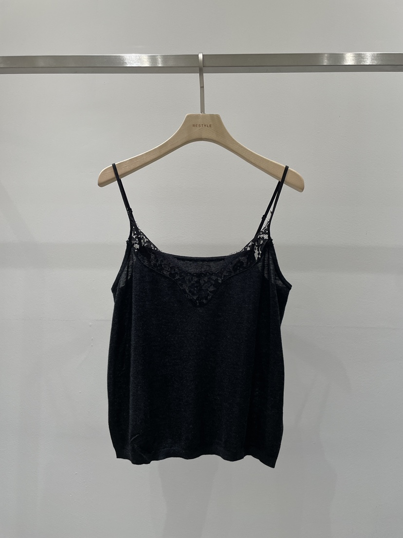 RE STYLE-Q東大門實拍女裝新品推薦休閑真品吊帶背心無袖RE STYLE吊帶/背心圖色2