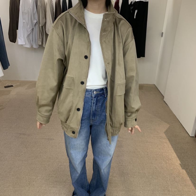 DEUO韓國代購女裝新品熱賣推薦時尚真品休閑人氣夾克DEUO夾克圖色2
