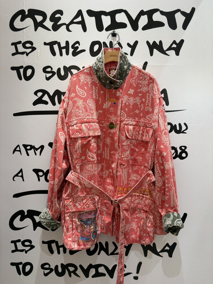 2ND K韓國直郵女裝新品推薦休閑真品熱賣時尚夾克含腰帶2ND K夾克圖色3