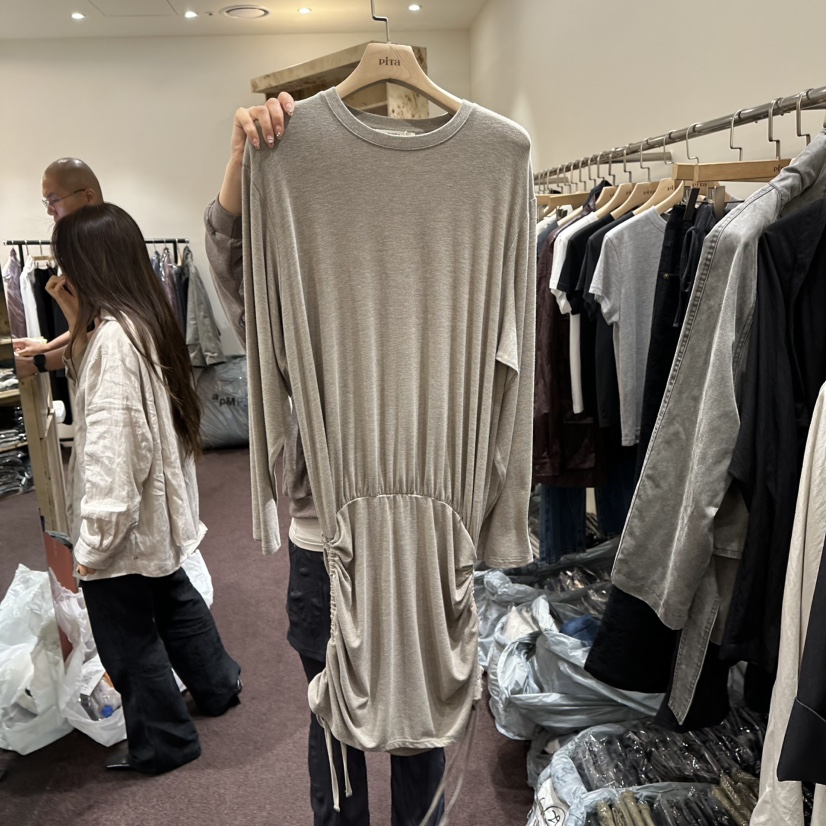 PITA/THEVERLIN韓國代購女士新品熱賣真品推薦連衣裙褶皺PITA/THEVERLIN連衣裙圖色1