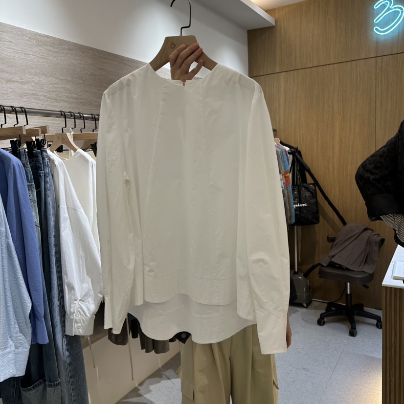 BISHOP/APOINT/3MARCH韓國直郵女裝新品時尚襯衫蕾絲衫BISHOP/APOINT/3MARCH襯衫/蕾絲衫圖色3