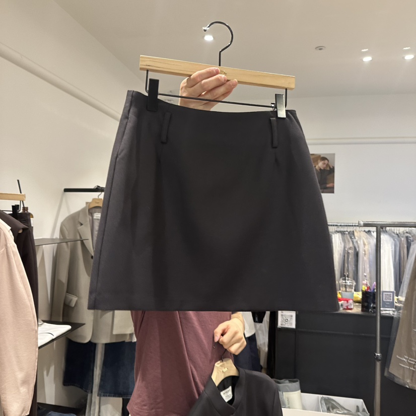 aube nunt東大門代購女裝新款時尚休閑熱賣人氣真品短裙aube nunt短裙圖色2
