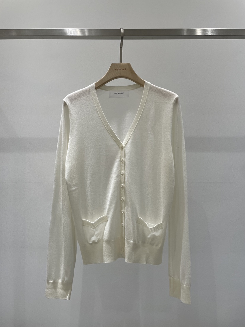 RE STYLE-Q韓國直郵女裝新品人氣時尚真品休閑針織衫開衫RE STYLE針織衫圖色1