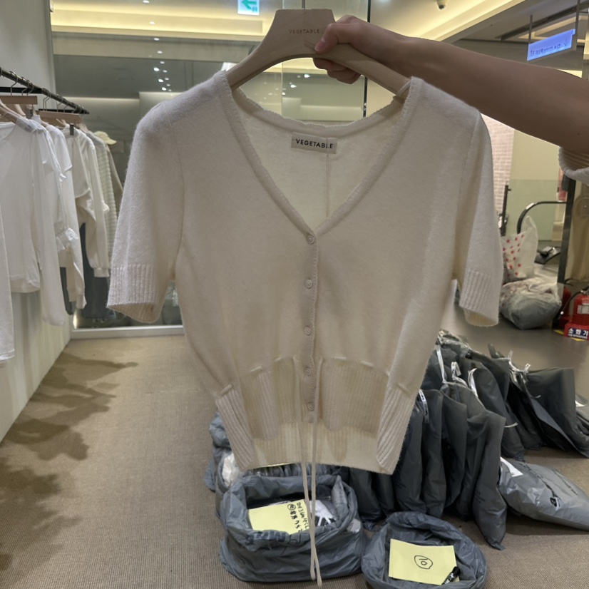 VEGETABLE東大門代購女士新款真品時尚人氣推薦熱賣休閑開衫VEGETABLE開衫圖色3