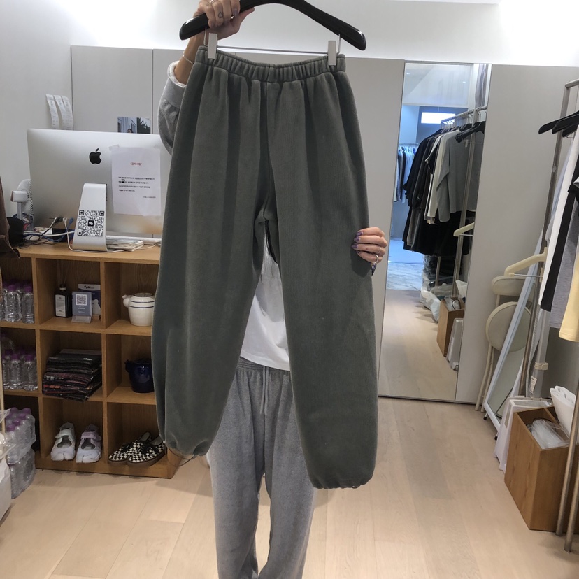 THE STARDUST東大門實拍女士新款時尚人氣休閑休閑褲加絨THE STARDUST休閑褲