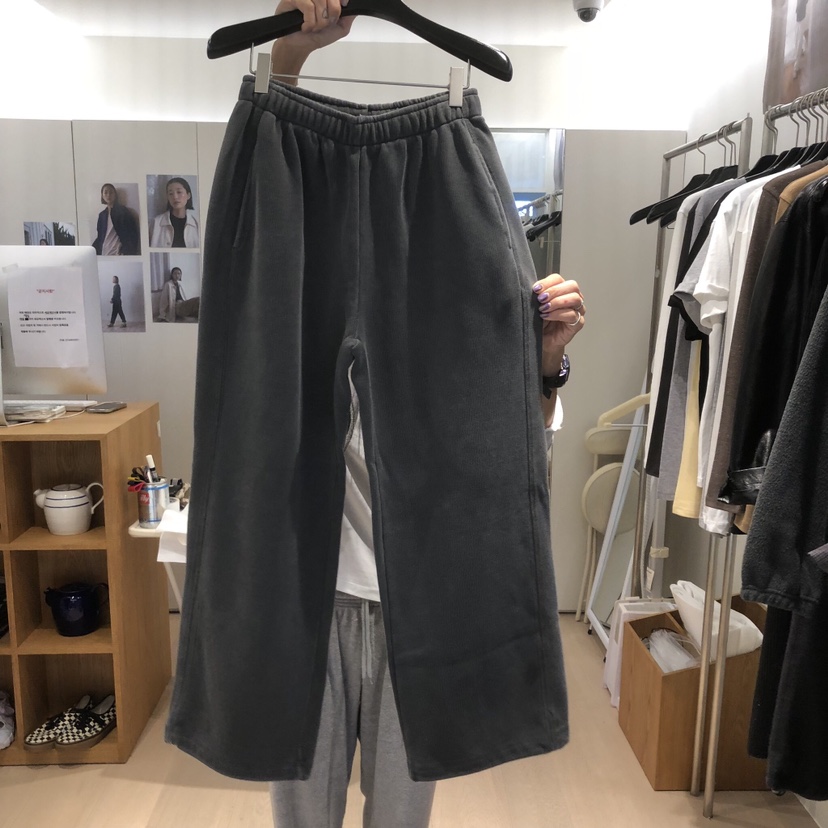 THE STARDUST東大門實拍女士新款時尚人氣休閑休閑褲加絨THE STARDUST休閑褲圖色2墨